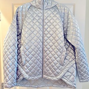 NWT Athleta Whisper Featherless Metallic Jacket XL / T